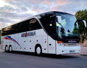 SETRA S 416HDH EURO-5 Royal class 51 baltas