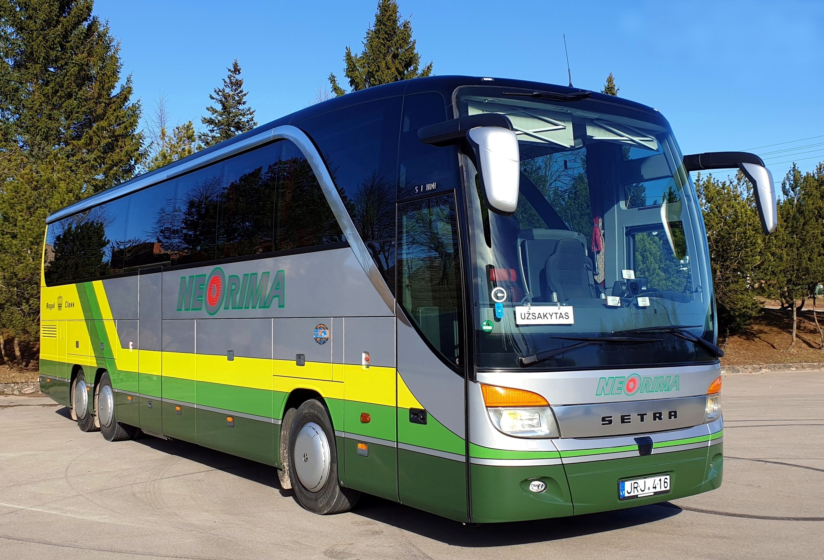 Setra 416HDH Royal klasės autobusas