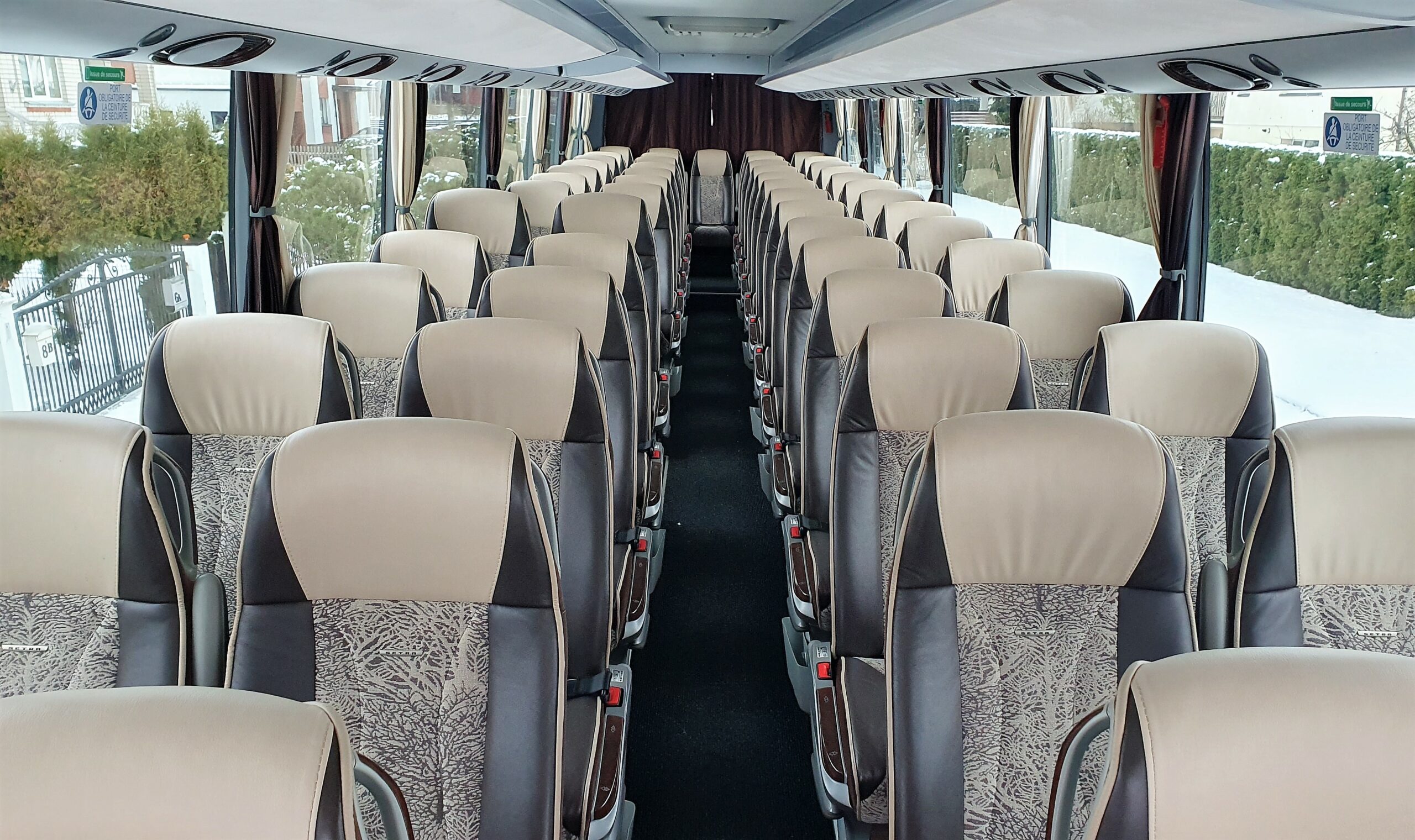 Autobuso SETRA S 416HDH prabangios sėdynės 